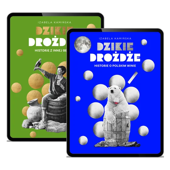 E-booki „Historie z innej beczki” i „Historie o polskim winie” na tabletach