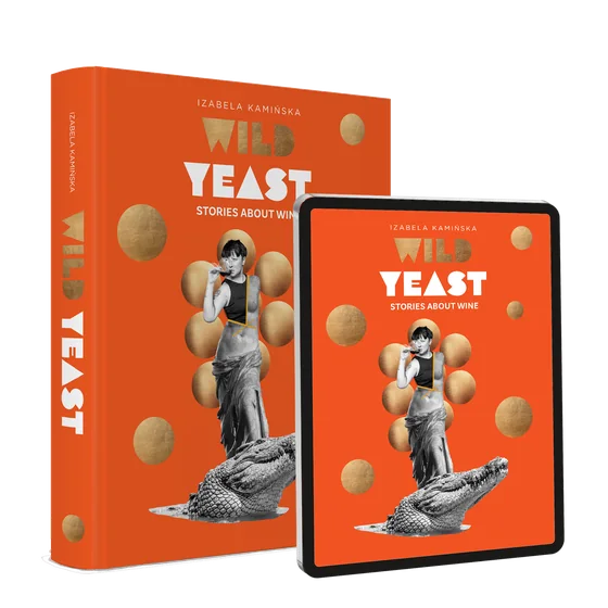 Wild Yeasts hardback and eBook on a tablet